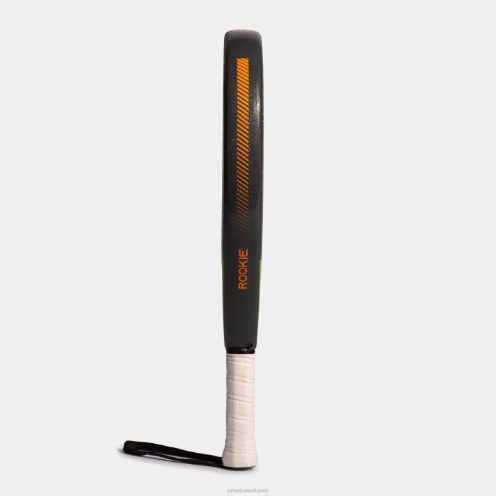 Joma 82P4R2392 برتقالة سوداء مضرب البادل الصاعد