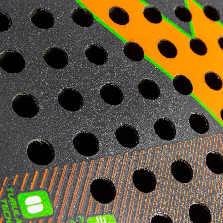 Joma 82P4R2392 برتقالة سوداء مضرب البادل الصاعد