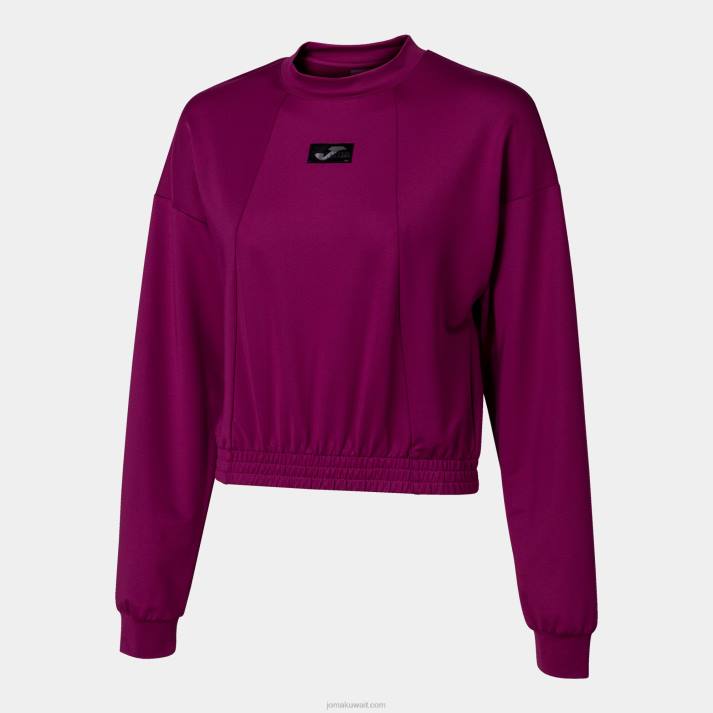 Joma 82P4R2396 ضارب الى الحمرة قميص من النوع الثقيل كاليفورنيا نحيف