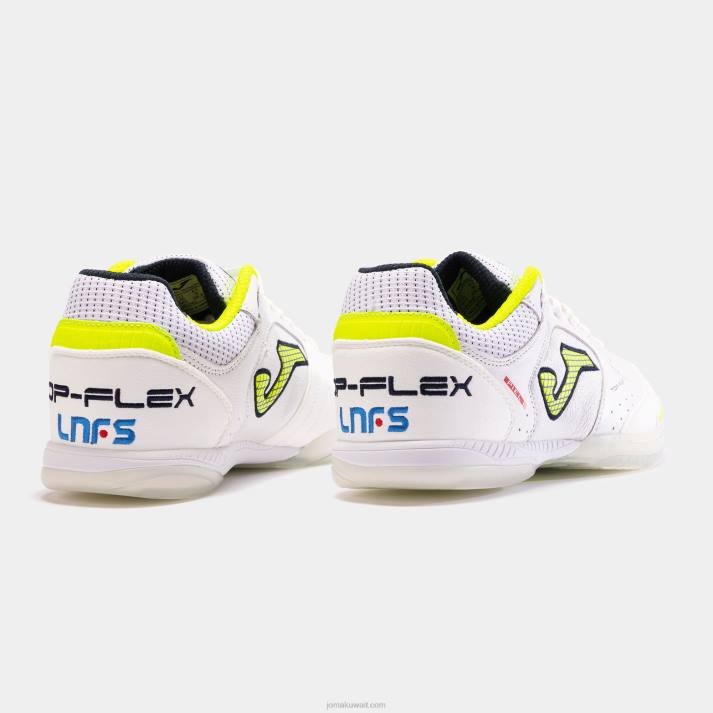Joma 82P4R23 أبيض حذاء كرة الصالات توب فليكس 23 حذاء داخلي