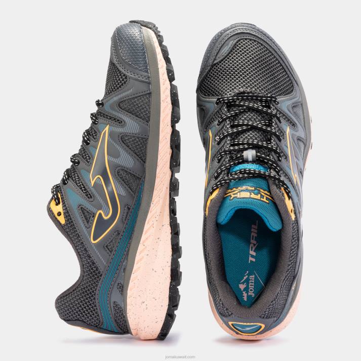 Joma 82P4R2418 سمك السلمون الكاكي حذاء الجري tk.trek 23 نحيف