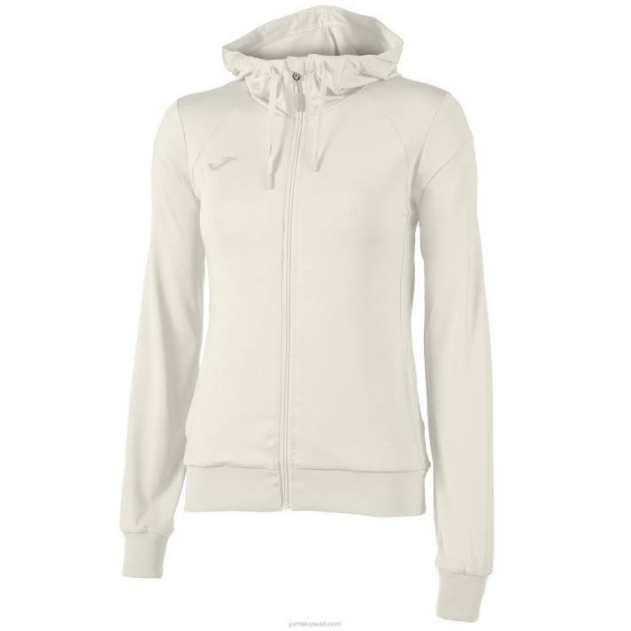 Joma 82P4R2428 أبيض النحت سترة مقنعين نحيف