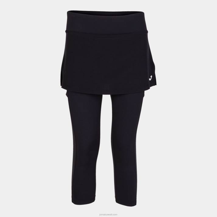 Joma 82P4R2437 أسود تنورة كومبي تورنيو نحيف