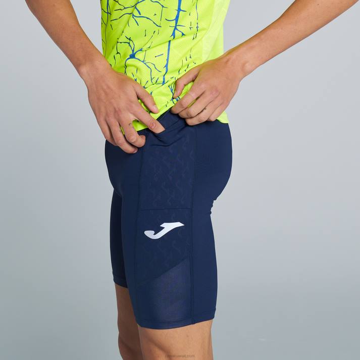 Joma 82P4R2442 الأزرق الداكن لباس ضيق قصير النخبة التاسع