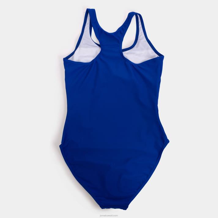 Joma 82P4R2445 الأزرق الملكي الوردي بحيرة ملابس السباحة الثاني نحيف