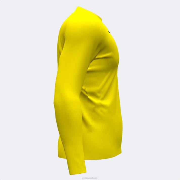 Joma 82P4R2451 أصفر قميص بأكمام طويلة من أكاديمية براما