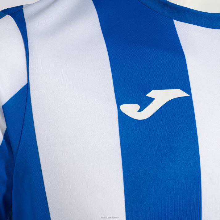 Joma 82P4R245 أزرق ملكي أبيض قميص قصير الاكمام انتر كلاسيك رجال