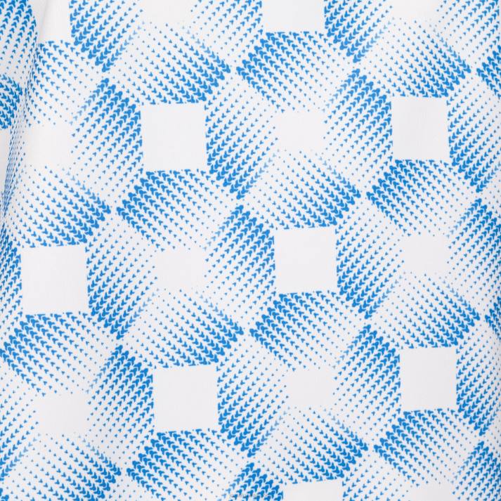 Joma 82P4R2473 أزرق ملكي أبيض قميص بأكمام قصيرة سوبر نوفا iii نحيف