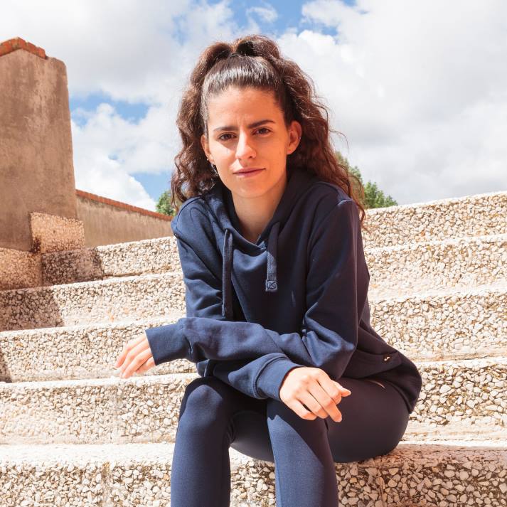 Joma 82P4R2487 الأزرق الداكن سترة مقنعين مونتانا نحيف