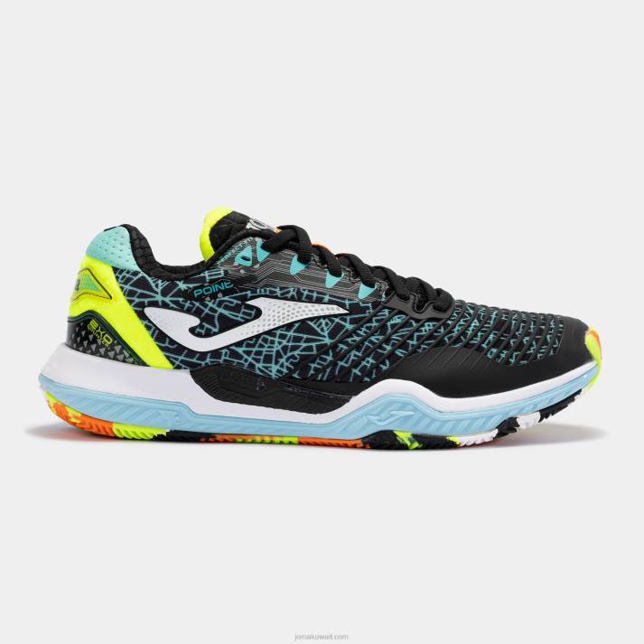 Joma 82P4R2491 أسود مكس أخضر نقطة الأحذية 22 طين