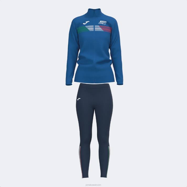 Joma 82P4R2494 الأزرق الملكي الأزرق الداكن الاتحاد الايطالى للتنس والبديل نحيف