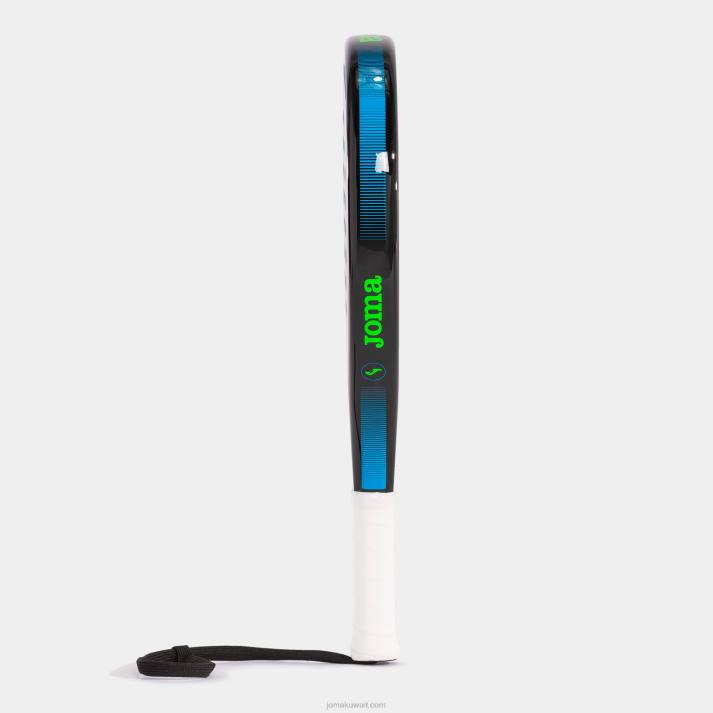 Joma 82P4R2499 الفيروز الفلوري الأسود مضرب البديل مفتوح