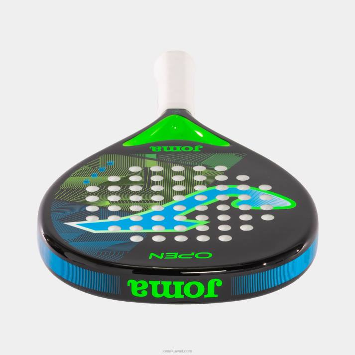 Joma 82P4R2499 الفيروز الفلوري الأسود مضرب البديل مفتوح