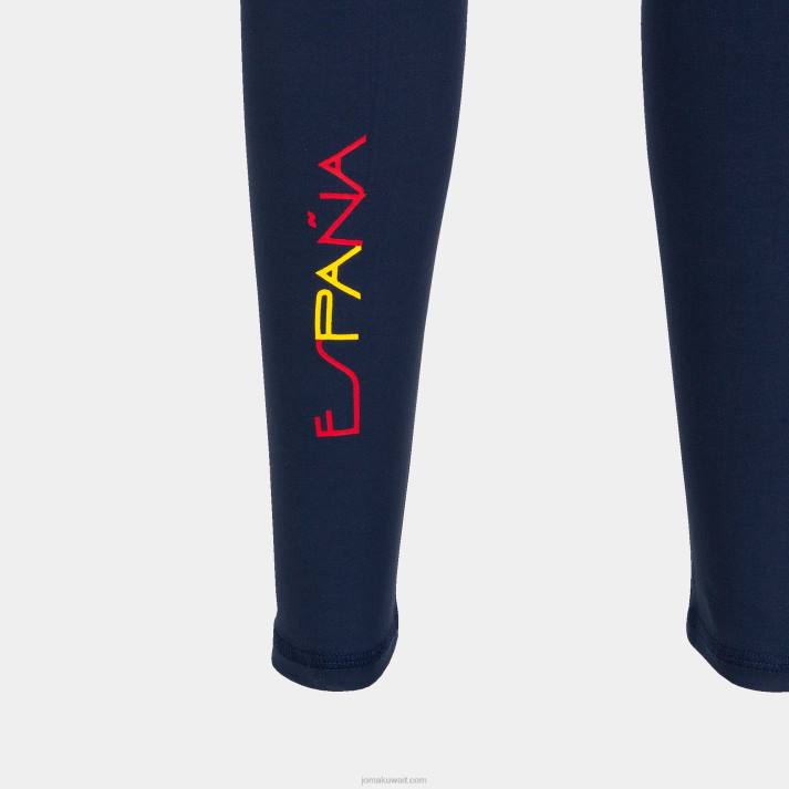 Joma 82P4R2502 الأزرق الداكن longs السراويل الترفيهية اللجنة الأولمبية الإسبانية نحيف