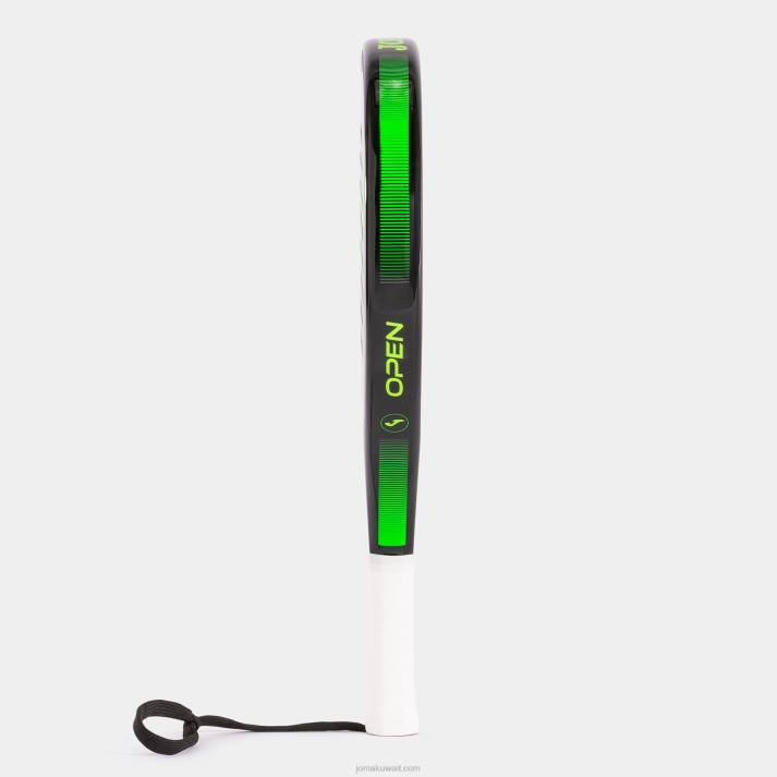 Joma 82P4R2504 أسود أخضر نيون مضرب البديل مفتوح