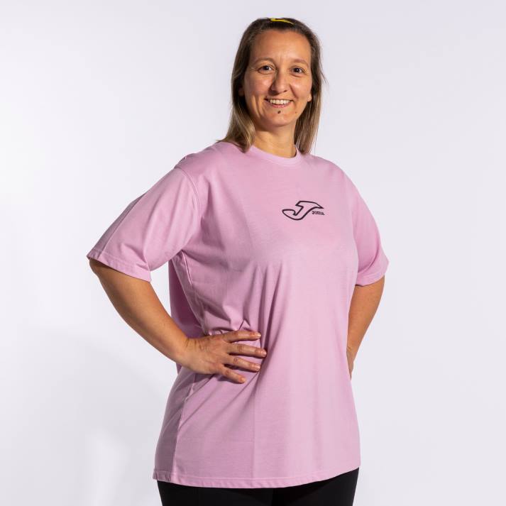 Joma 82P4R2508 أرجواني قميص بأكمام قصيرة دافني نحيف