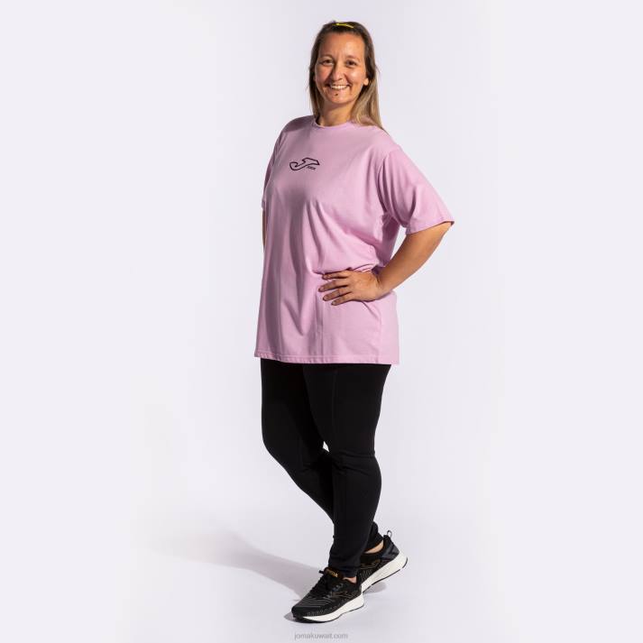 Joma 82P4R2508 أرجواني قميص بأكمام قصيرة دافني نحيف