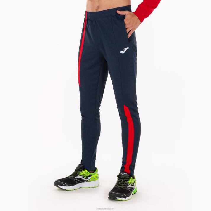 Joma 82P4R252 الأزرق الداكن الأحمر longs السراويل المستعر الأعظم رجال