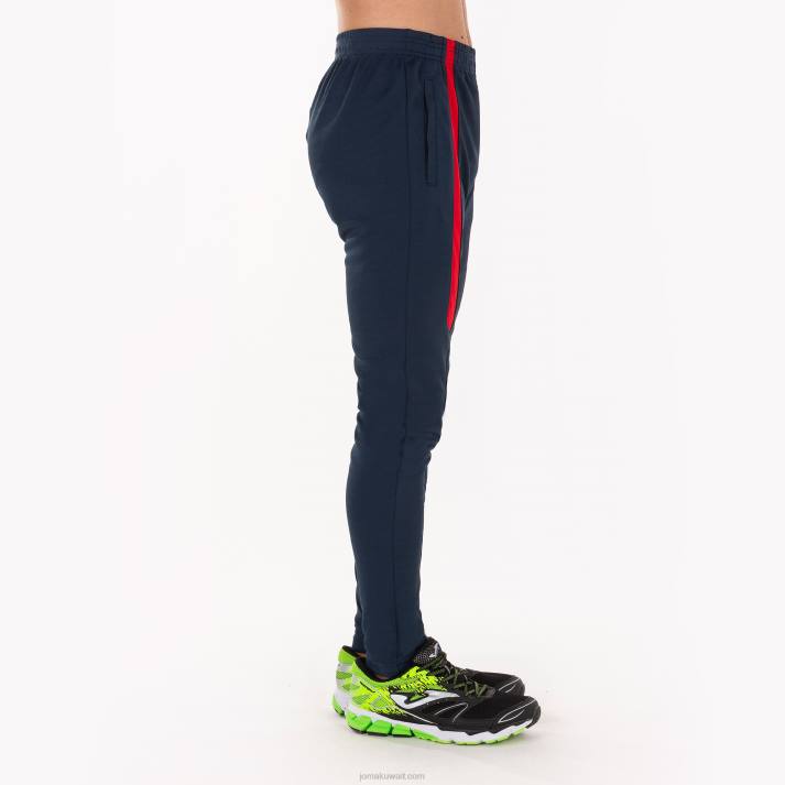 Joma 82P4R252 الأزرق الداكن الأحمر longs السراويل المستعر الأعظم رجال