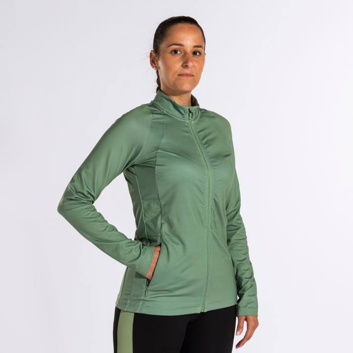 Joma 82P4R2538 الكاكي سترة دافني نحيف