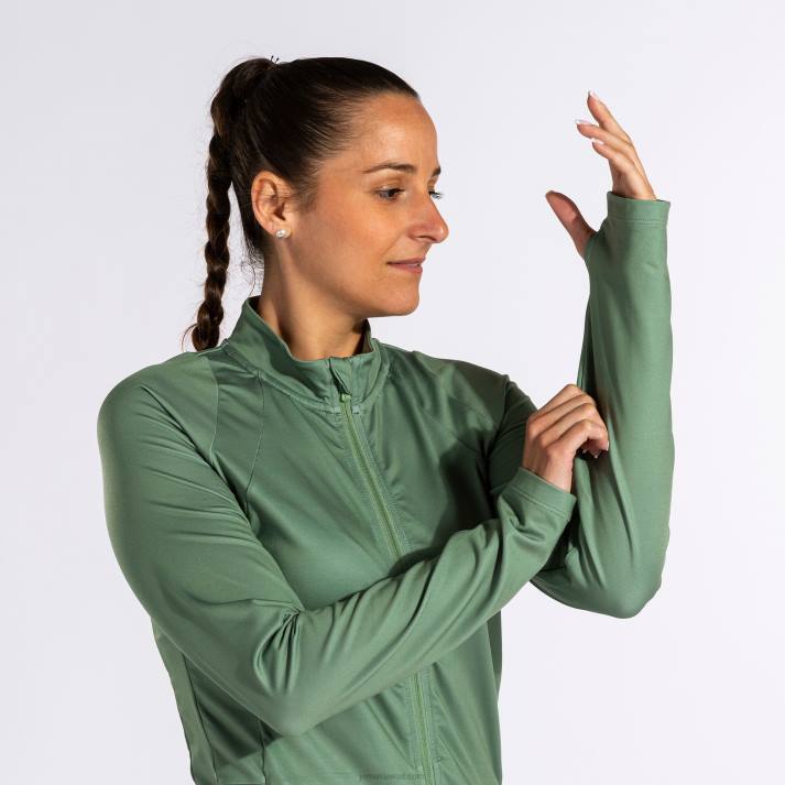 Joma 82P4R2538 الكاكي سترة دافني نحيف