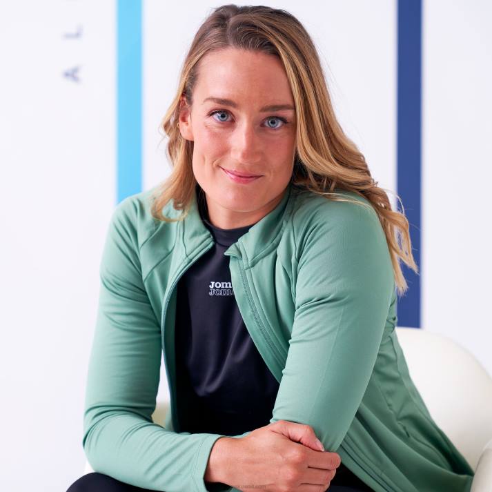 Joma 82P4R2538 الكاكي سترة دافني نحيف