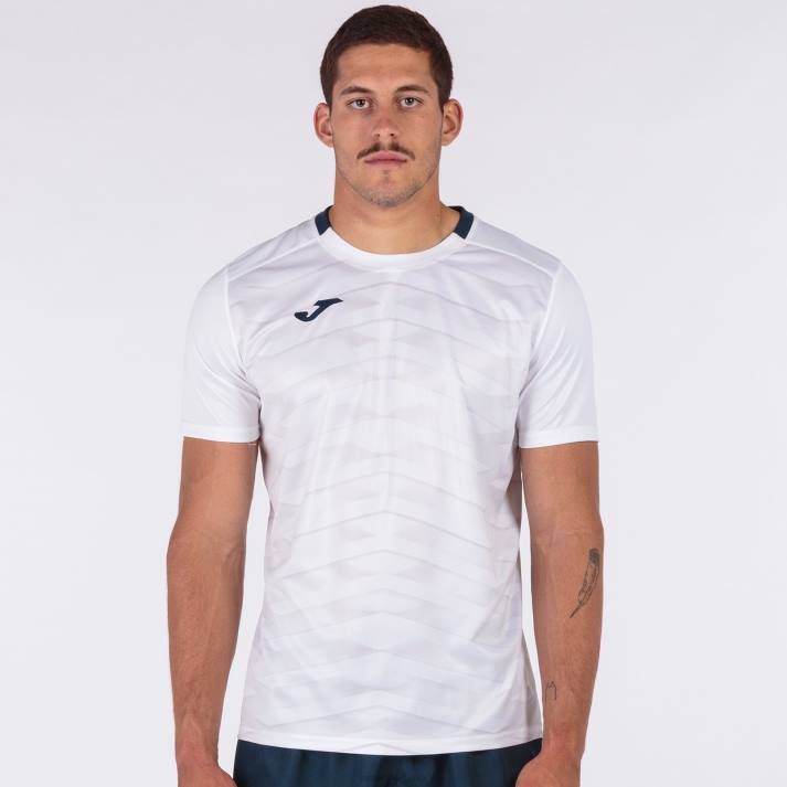 Joma 82P4R253 أبيض قميص بأكمام قصيرة MySkin Academy رجال