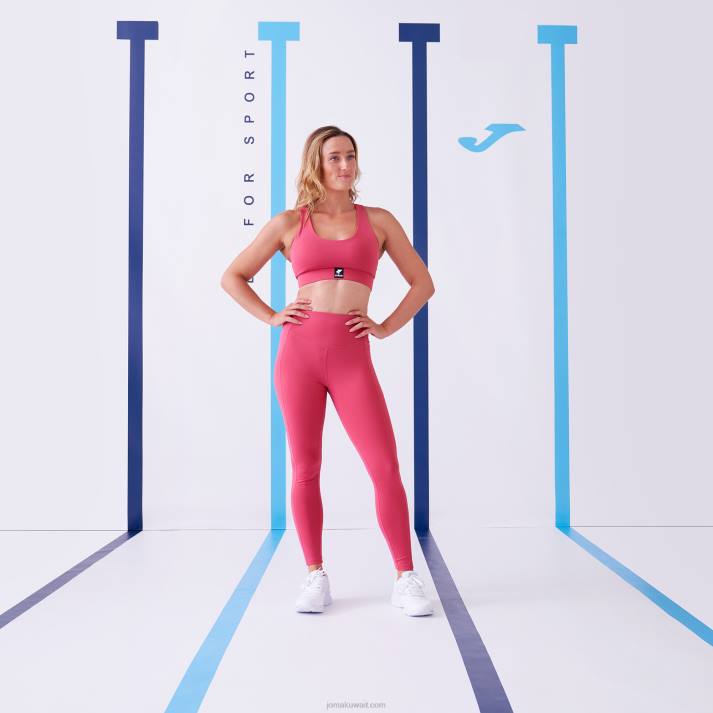 Joma 82P4R2541 لون القرنفل دافني حمالة الصدر الرياضية نحيف