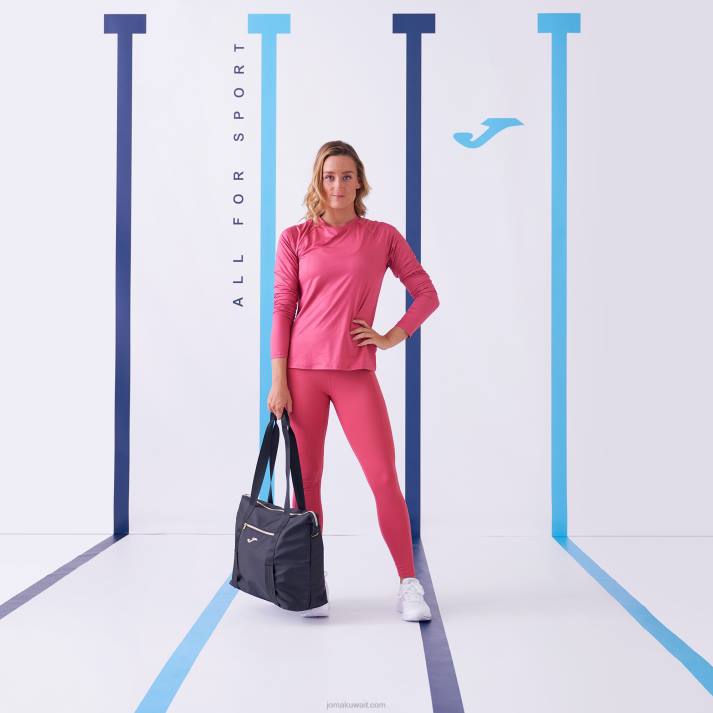 Joma 82P4R2542 لون القرنفل لباس ضيق طويل دافني نحيف