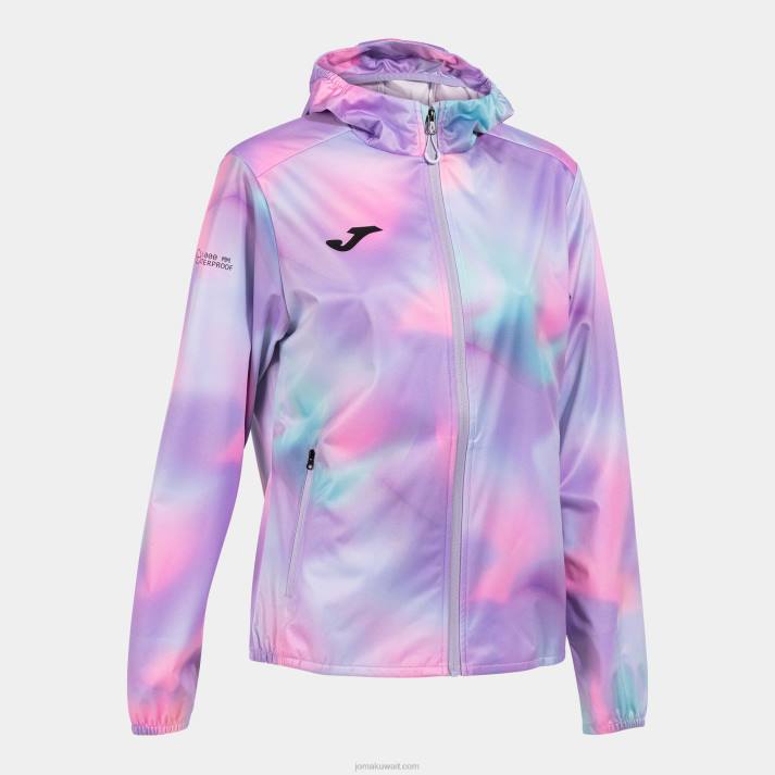 Joma 82P4R2543 لون القرنفل سترة المطر r- درب الطبيعة نحيف