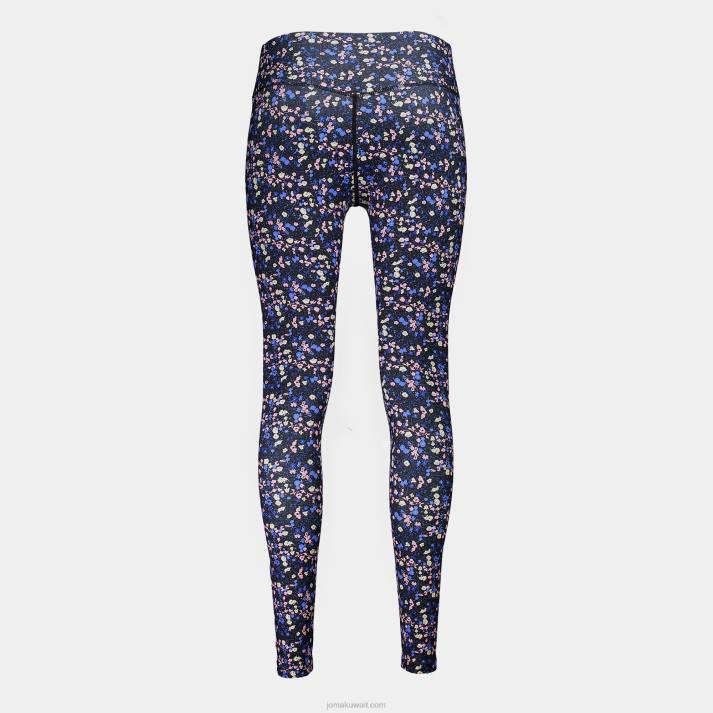 Joma 82P4R2548 أسود وردي أزرق لباس ضيق طويل دافني نحيف