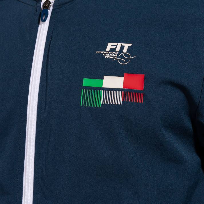 Joma 82P4R254 الأزرق الداكن رياضية اتحاد التنس الإيطالي