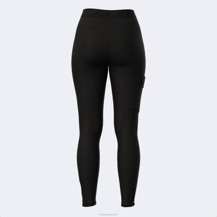 Joma 82P4R2550 أسود longs السراويل exporer