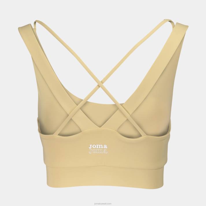 Joma 82P4R2551 اللون البيج دافني حمالة الصدر الرياضية نحيف