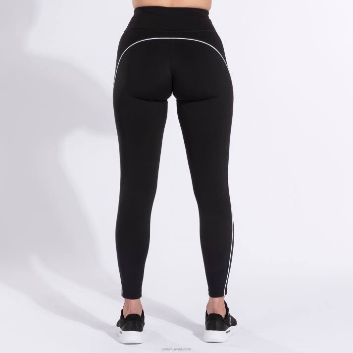 Joma 82P4R2552 أسود لباس ضيق طويل دافني نحيف