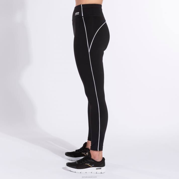 Joma 82P4R2552 أسود لباس ضيق طويل دافني نحيف