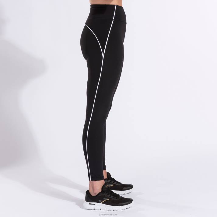 Joma 82P4R2552 أسود لباس ضيق طويل دافني نحيف