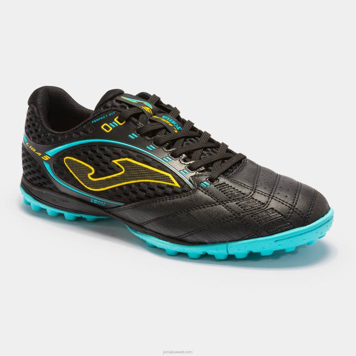 Joma 82P4R2558 أسود احذية كرة القدم liga 5 23 turf