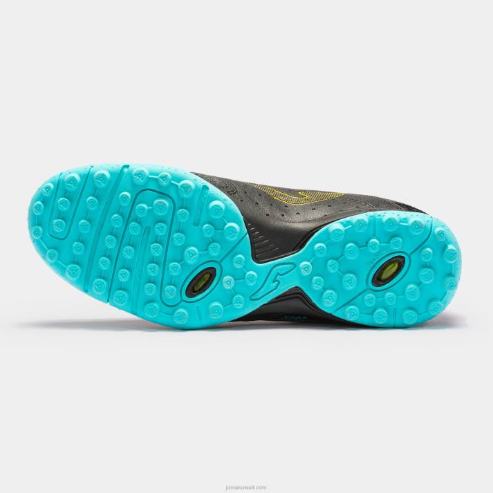 Joma 82P4R2558 أسود احذية كرة القدم liga 5 23 turf