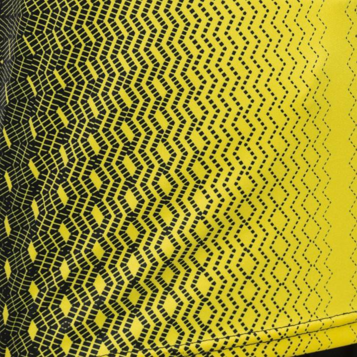 Joma 82P4R2561 أصفر مسود قميص بأكمام قصيرة سوبر نوفا نحيف