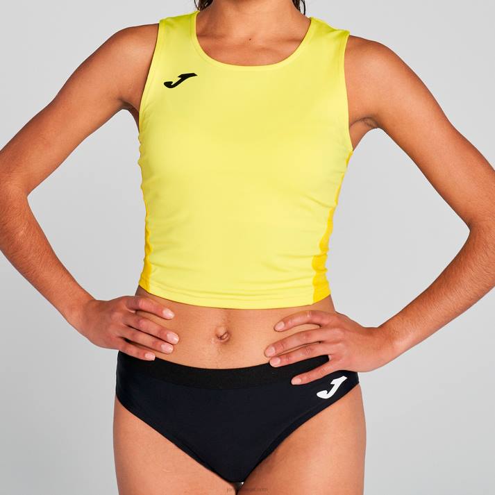 Joma 82P4R2569 أسود منافسة الرقبة لتدفئة أوليمبيا الثاني نحيف