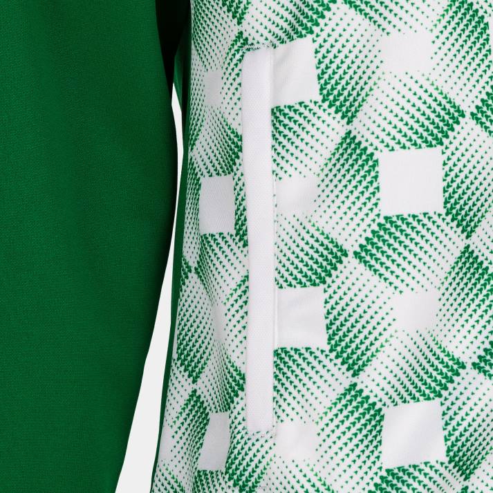 Joma 82P4R2574 أبيض أخضر سترة سوبرنوفا مقنعين III نحيف