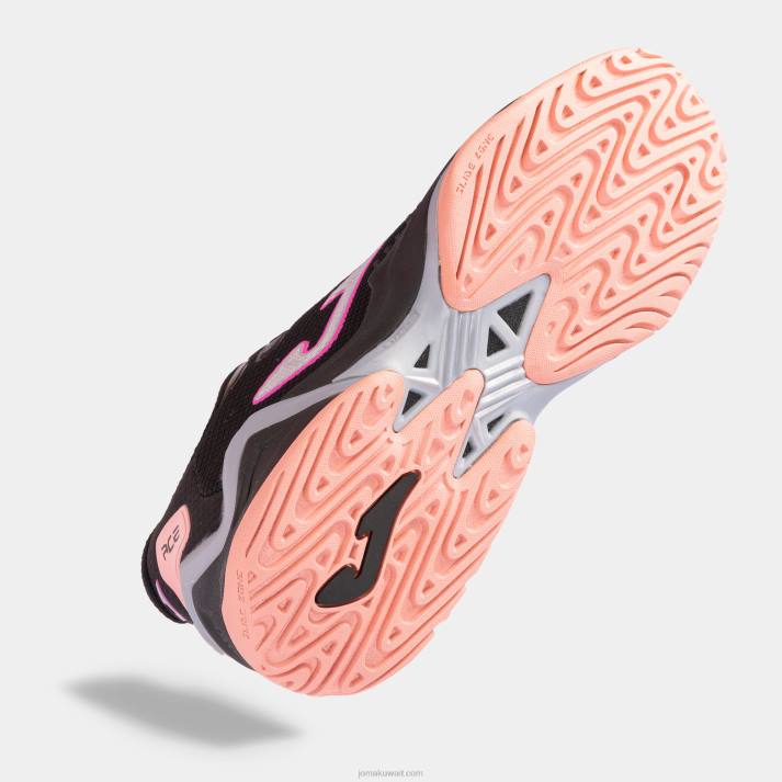 Joma 82P4R2580 أسود حذاء ace pro 22 hard court نحيف