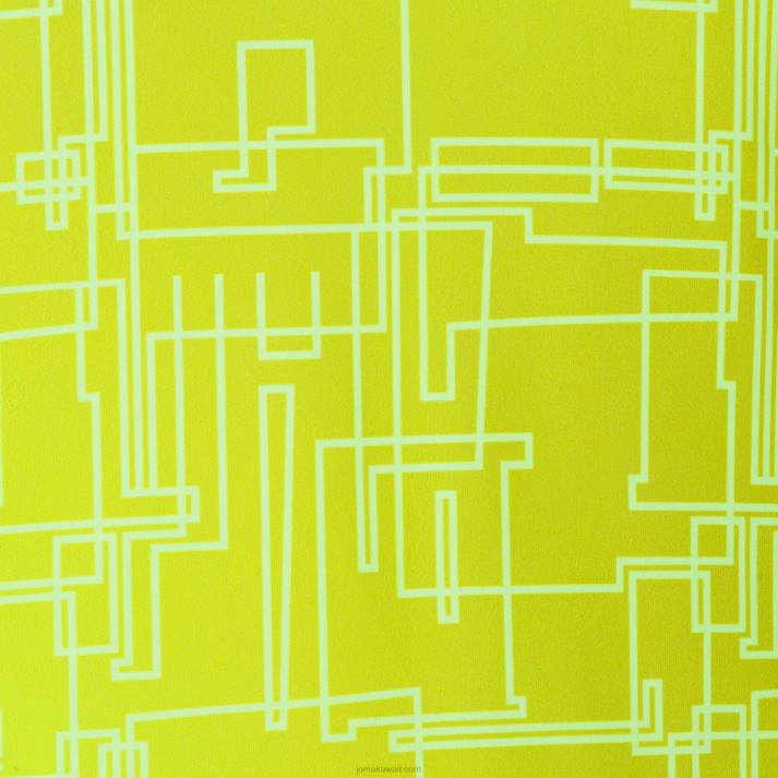 Joma 82P4R2581 الأزرق الداكن أصفر فلوري قميص قصير الأكمام النخبة الثامن نحيف