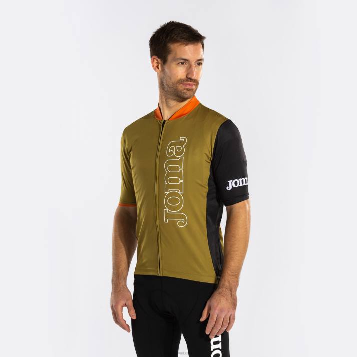 Joma 82P4R2586 الكاكي الأسود جيرسي الدراجات كرونو