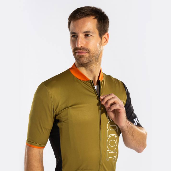 Joma 82P4R2586 الكاكي الأسود جيرسي الدراجات كرونو