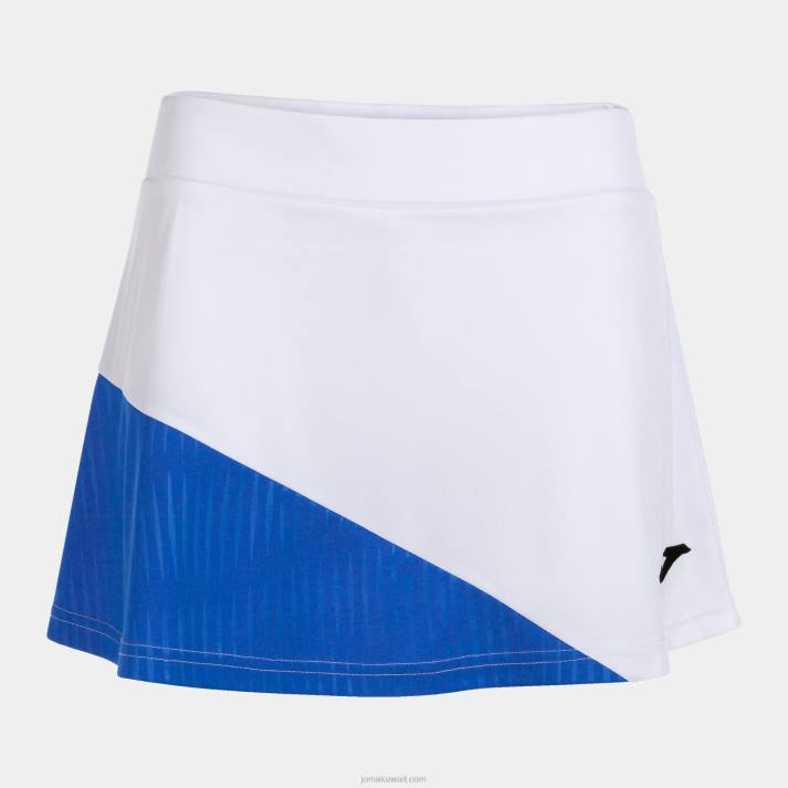 Joma 82P4R2595 أبيض أزرق ملكي تنورة مونتريال نحيف