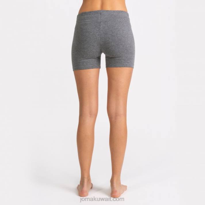 Joma 82P4R2615 مزيج الرمادي لباس ضيق قصير vela ii نحيف