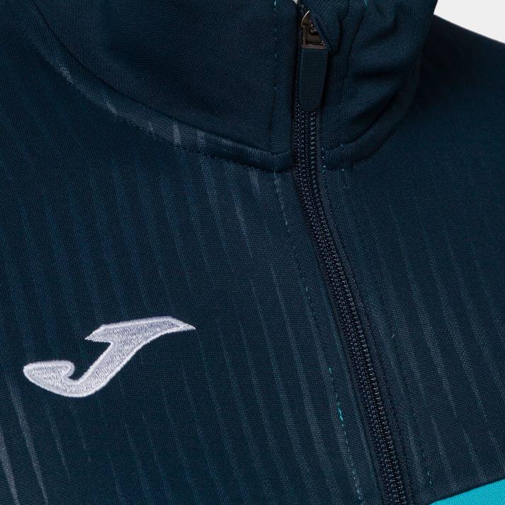 Joma 82P4R2620 الفلورسنت الفيروز الأزرق الداكن سترة مونتريال نحيف