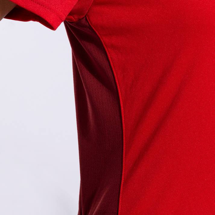 Joma 82P4R2624 أحمر قميص قصير الأكمام الفائز الثاني نحيف